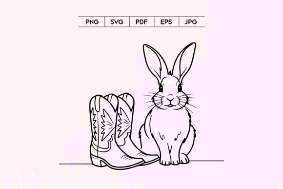 Bunny and Cowboy Boots SVG: A Designer's Review