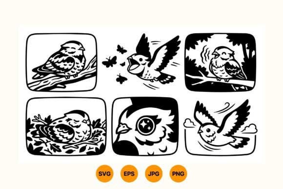 Chirpy Bird Clipart SVG Pack: A Designer's Stitch Review