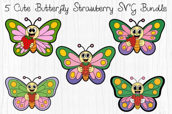 Cute Butterfly Strawberry SVG Bundle: A Designer's Review