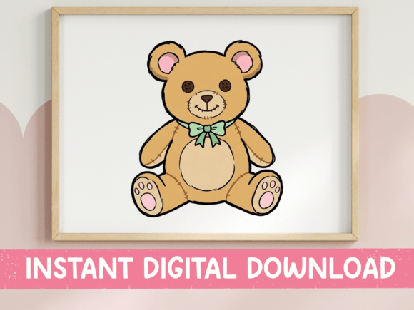 Cute Teddy Bear SVG: A Designer's Review for Embroidery