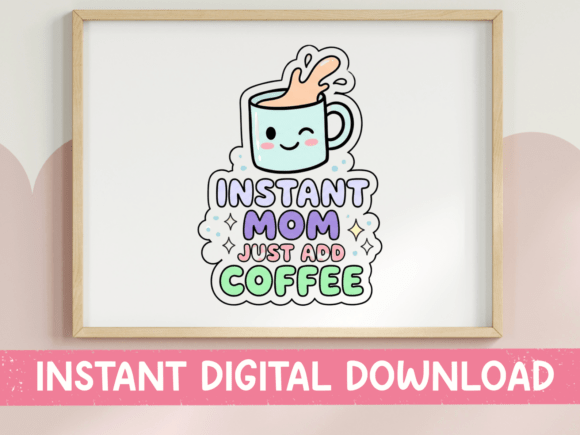 Instant Mom Coffee Pastel SVG: A Designer's Review