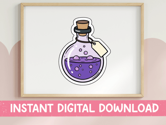 Magic Potion Bottle SVG: A Designer's Review for Embroidery
