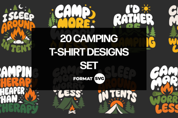Review: 20 Camping Adventure SVG Designs 2