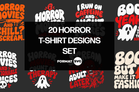 Review: 20 Horror Quote SVG Designs 3 for Stitchers