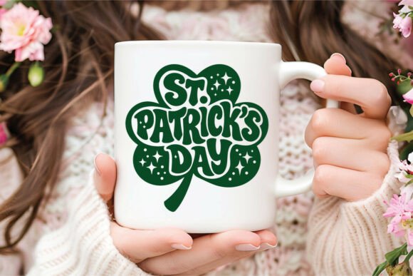 Review: St Patricks Day Shamrock Retro SVG PNG for Embroidery