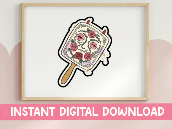 Reviewing the Floral Rose Butter Board Sticker Design